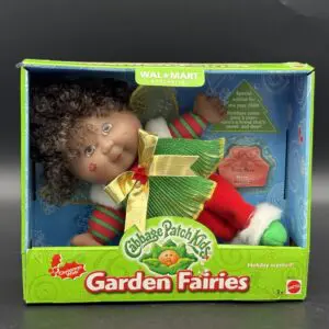 Collectible Garden Fairies doll packaging