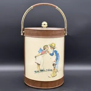 Norman Rockwell-style Ice Bucket